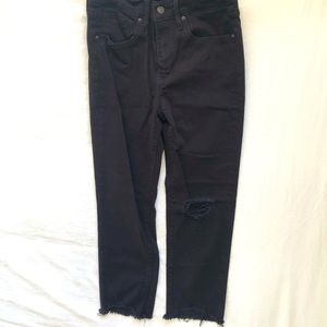 Levi’s 724 High Rise Straight Crop Jeans Size 27.